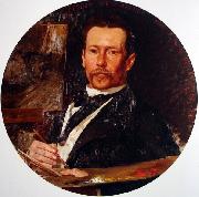 Henrique Bernardelli Portrait of the painter Pedro Weingartner France oil painting artist